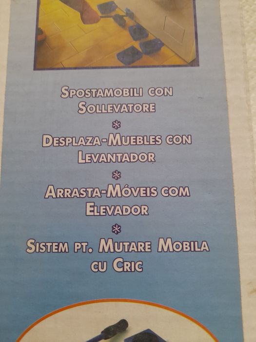 Kit para mover móveis com facilidade