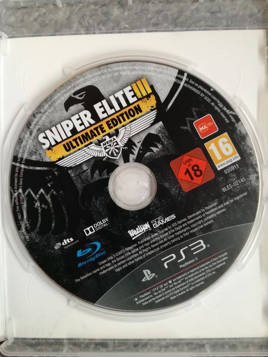 Sniper Elite V2 + Sniper Elite III Ultimate Edition / PS3