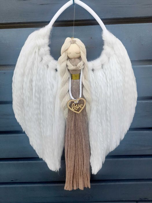 Decoração Anjo  branco