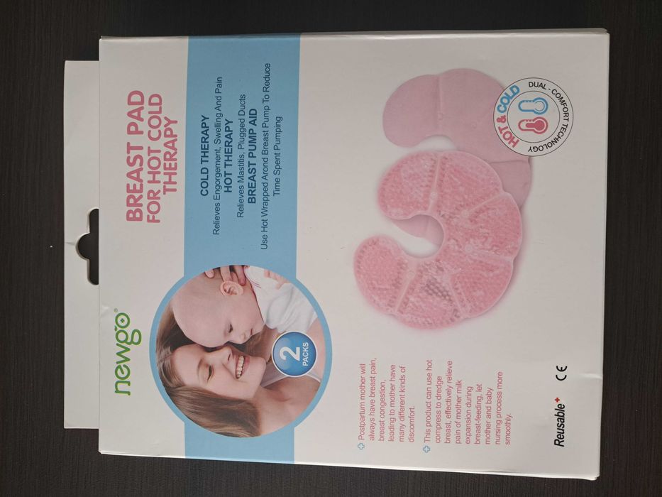 Kompres Wkładka żelowa na piersi laktacja