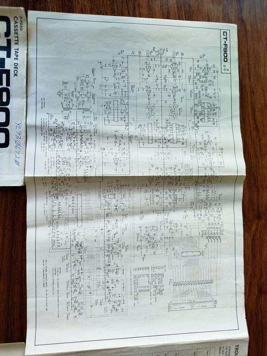 PIONEER CT-F900 manual