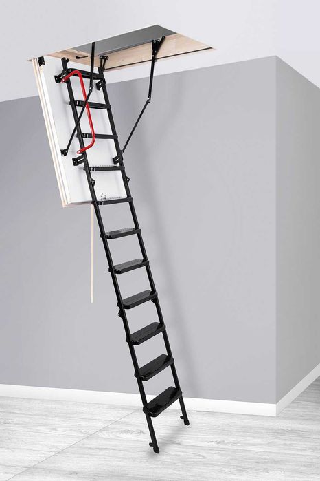 Сходи на горище (драбина) Oman, Bukwood. Утеплений люк.