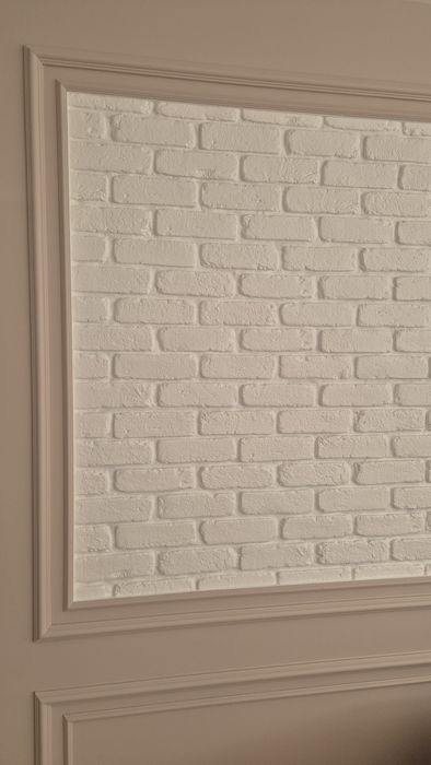 Stegu loft cegła dekoracyjna biała