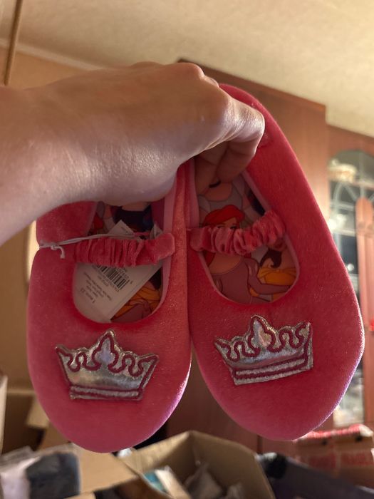 Нові капці новые тапочки девочка George в садик Tu