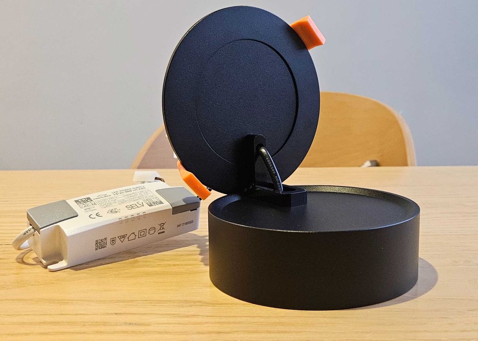 Lampa reflektor Azzardo AZ4535 wpuszczana sufitowa MONA SPOT 18W czarn