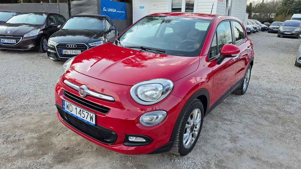 Fiat 500X Włoski styl, polski salon 1.4 140 KM+ LPG BRC, 1/2 właścicieli