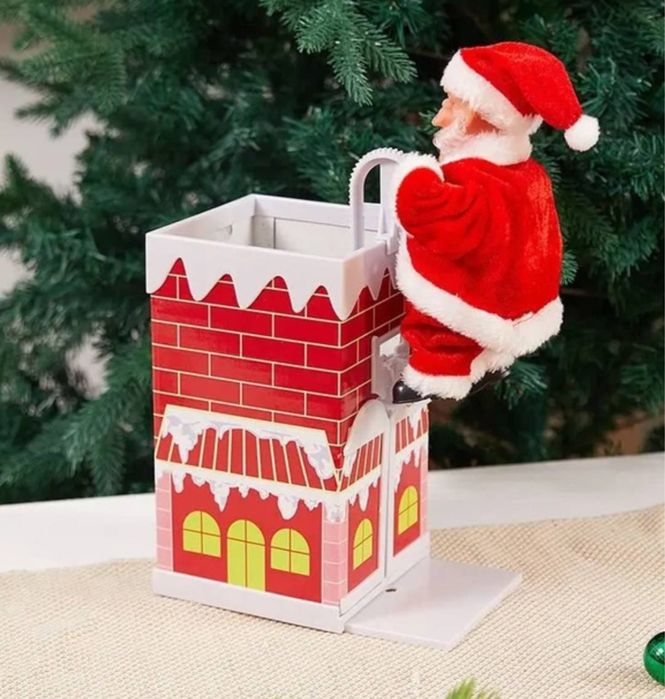 Інтерактивна іграшка Санта-Клаус у димарі