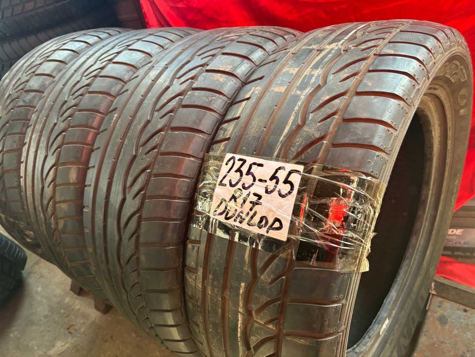 235-55-R17 DUNLOP SP SPORT-01 = 4 штуки комплект резины GERMANY 2022