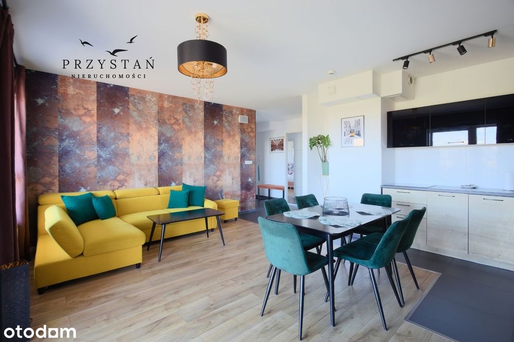 Widok na morze i Park Reagana | 23% VAT | Atal | Taras 21 m2 | Brzeźno