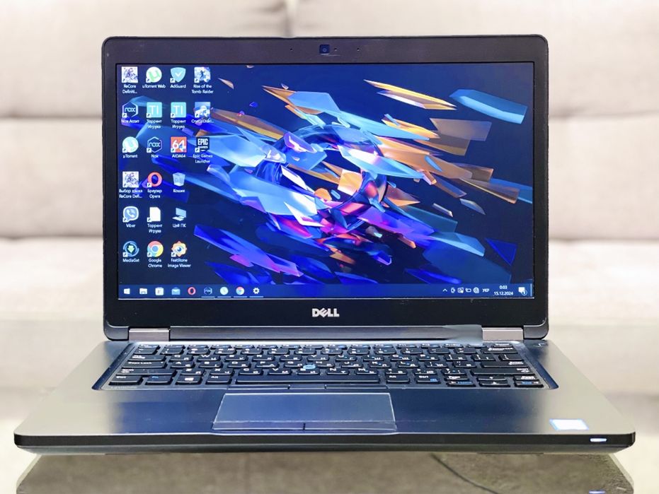 Dell 5480/FHD/IPS/ i5-7440HQ/3.8 GHz/8 ГБ/SSD 128/HD Graphics 630/1ГБ