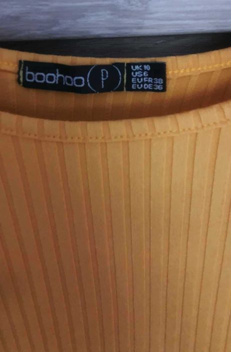Sukienka z paskiem Boohoo rozm:M