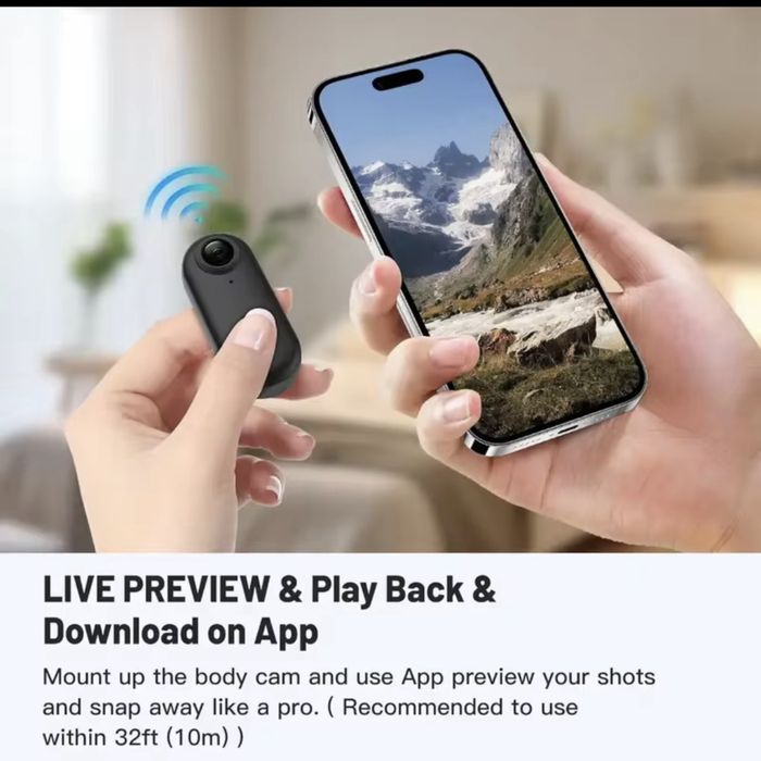 Mini camara de filmar 4k
