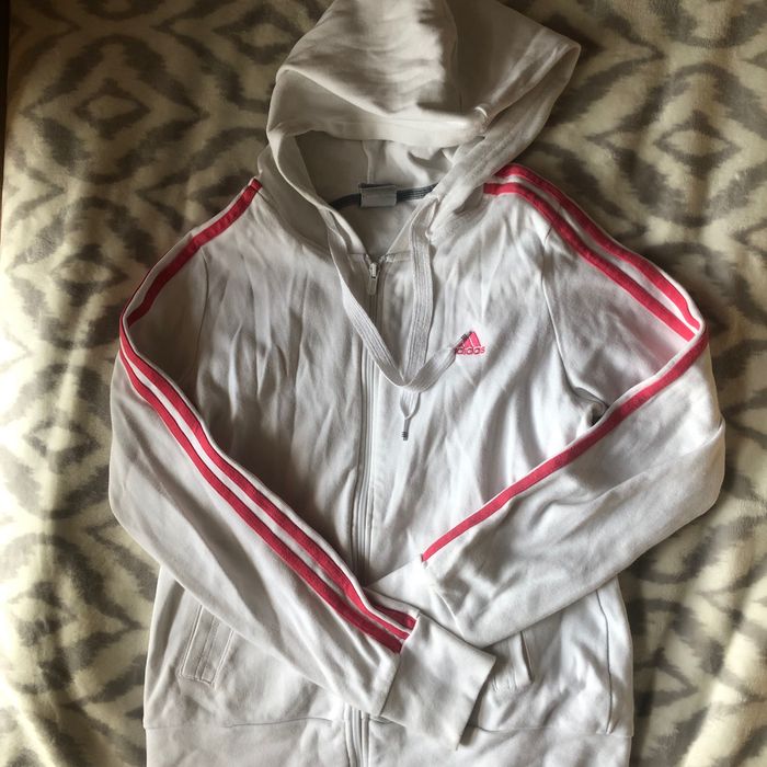 Biała bluza Adidas