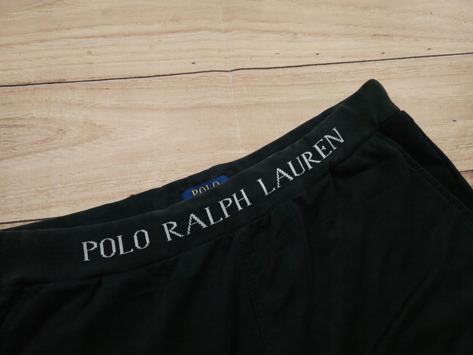 POLO RALPH LAUREN Spodnie Dresowe Męskie Czarne r. M