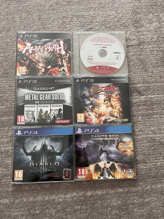 Conjunto de 12 jogos para PS3 e PS4
