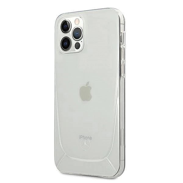 Etui Mercedes Transparent Line na iPhone 12 / iPhone 12 Pro - przezroc