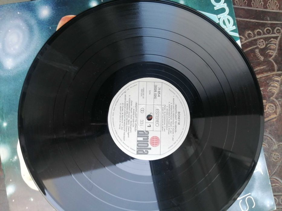 lp , boney m , nightflight to venus 1978 , ler anuncio