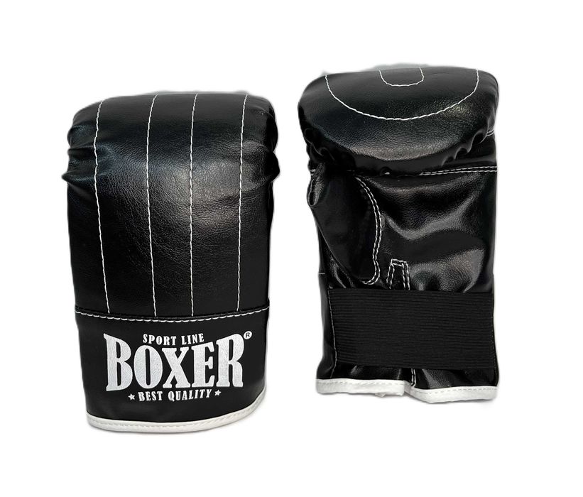 Боксерські рукавиці "Тренувальні"  L Шкіра 3 кольори Boxer Sport Line