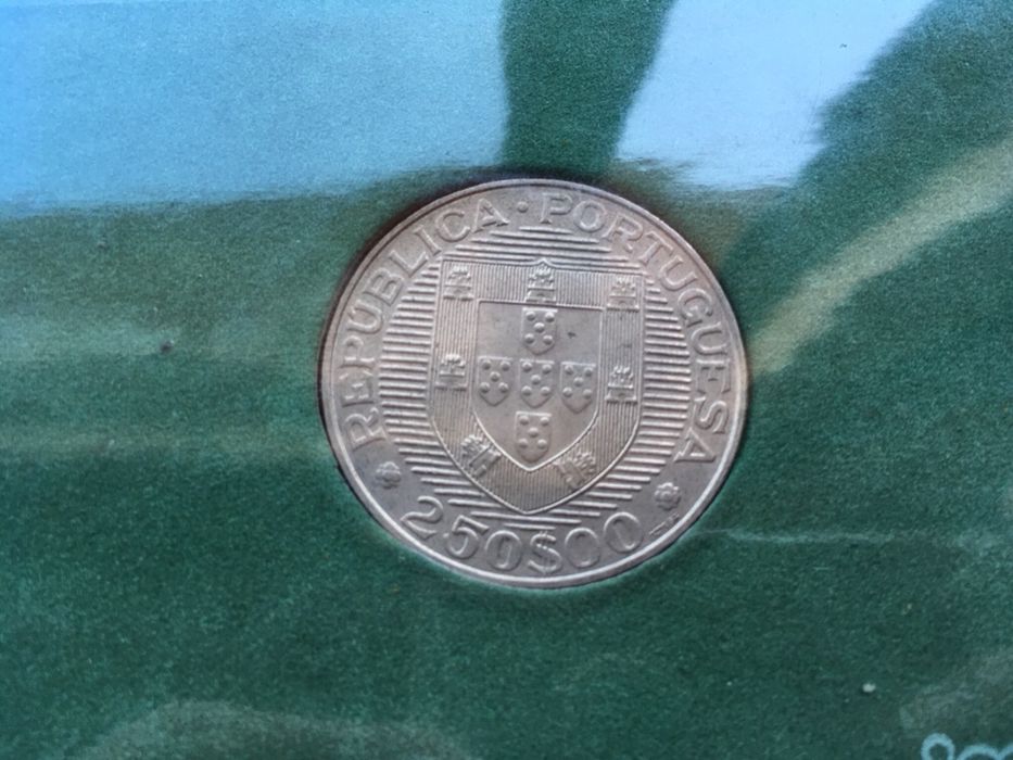 Conferencia mundial das pescas Moeda 250 escudos FAO