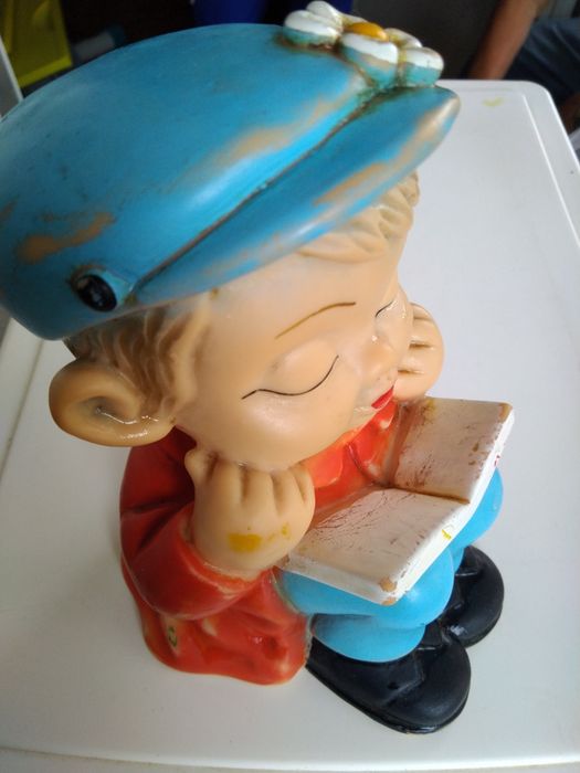 Boneco de borracha antigo