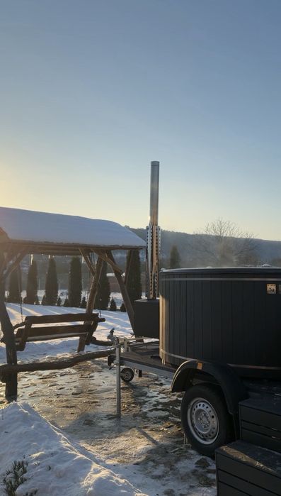 Чан-джакузі на колесах в оренду з доставкою