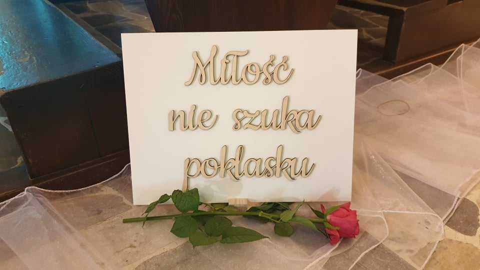 Hymn o miłości List św. Pawła Miłość cierpliwa jest ślub wesele