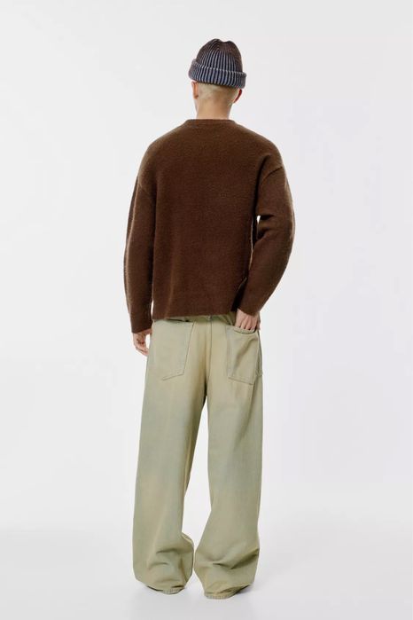 Трикотажний структурний светр pullandbear