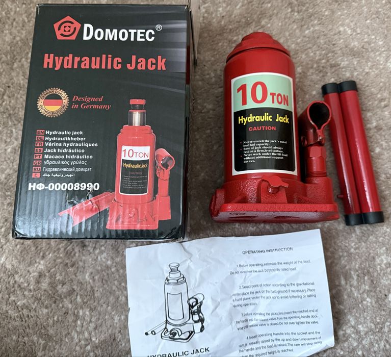 Домкрат гідравлічний на 10т. Новий.