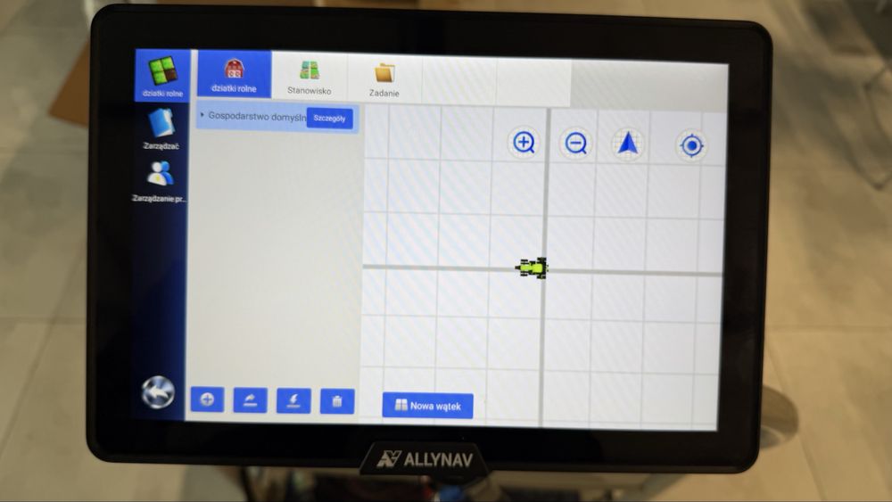 Komputer Nawigacja rolnicza terminal ISOBUS