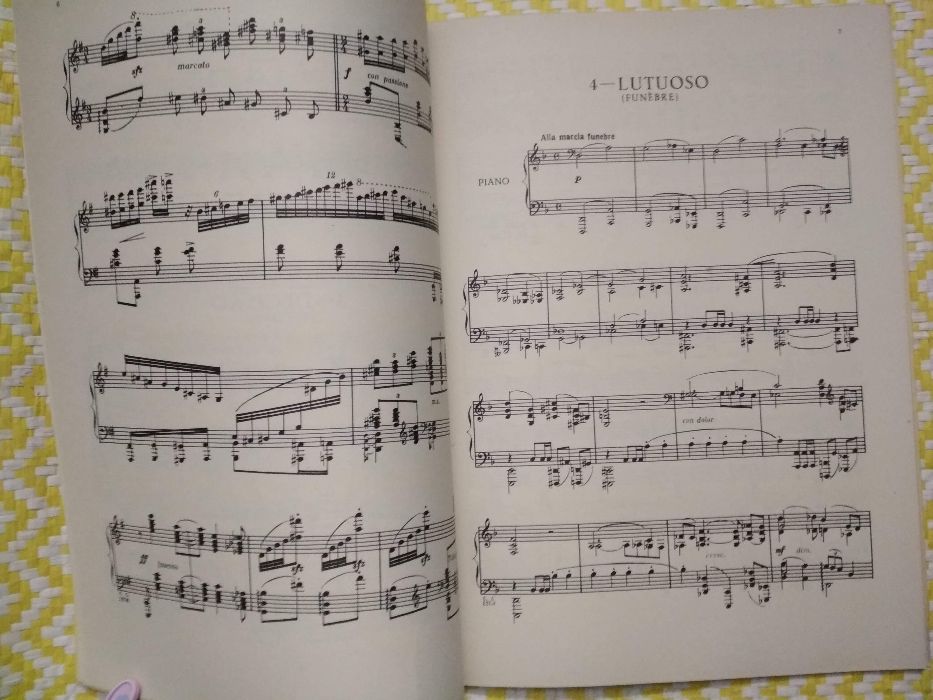 ESTADOS DE ALMA para piano Óscar da Silva