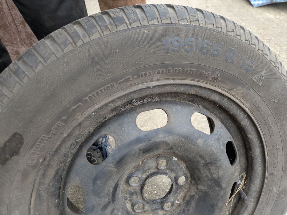 Zimowe opony 15stki
