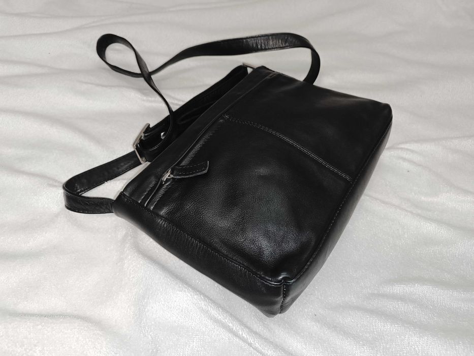 Сумка Bodenschatz Германия кросс-боди натуральная кожа