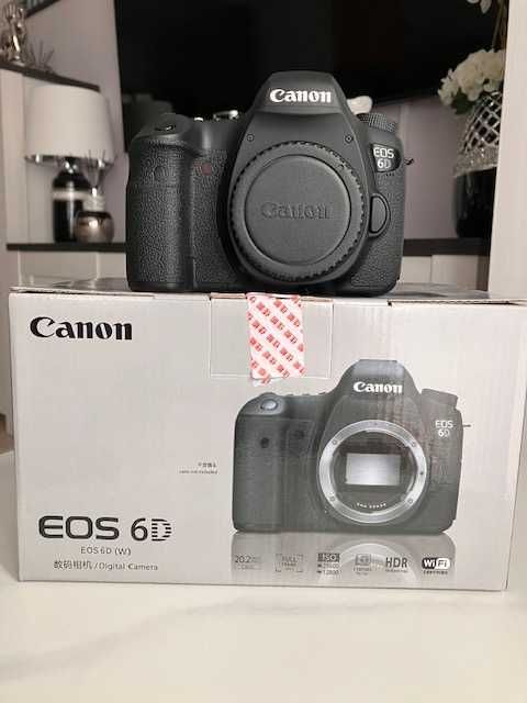 Aparat Canon 6D. WiFi. GPS. Przebieg 108 klatek