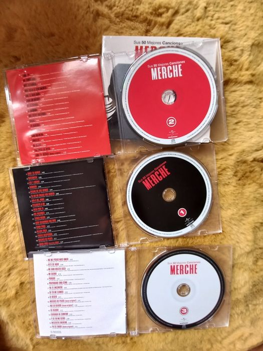 Vários cds da Merche