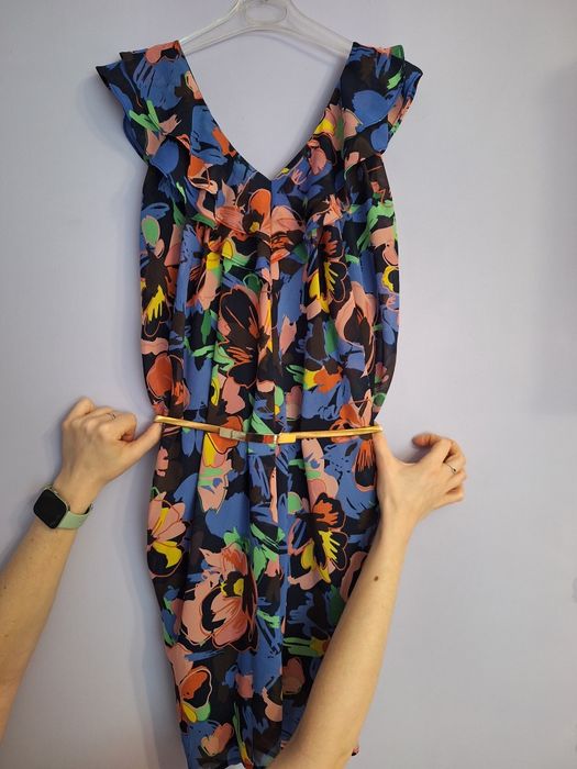 Letnia sukienka oversize