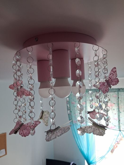 Lampa sufitowa dla księżniczki