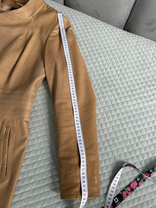 Płaszcz ze skóry naturalnej Ochnik rozm. L