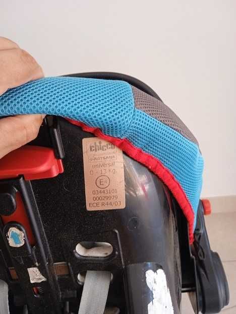 Cadeirinha (Ovo) para Carro + Base Chicco - 0 a 13 -Kg