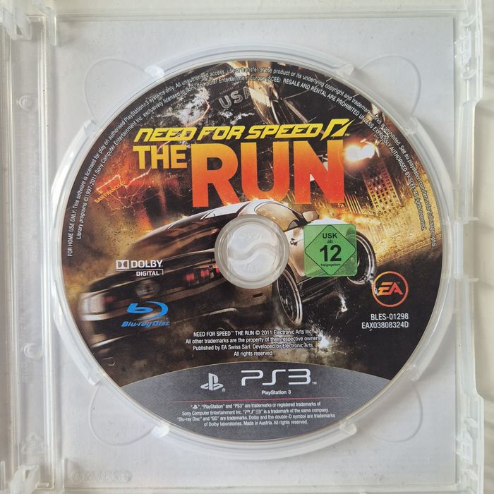 Need for Speed the RUN ps3