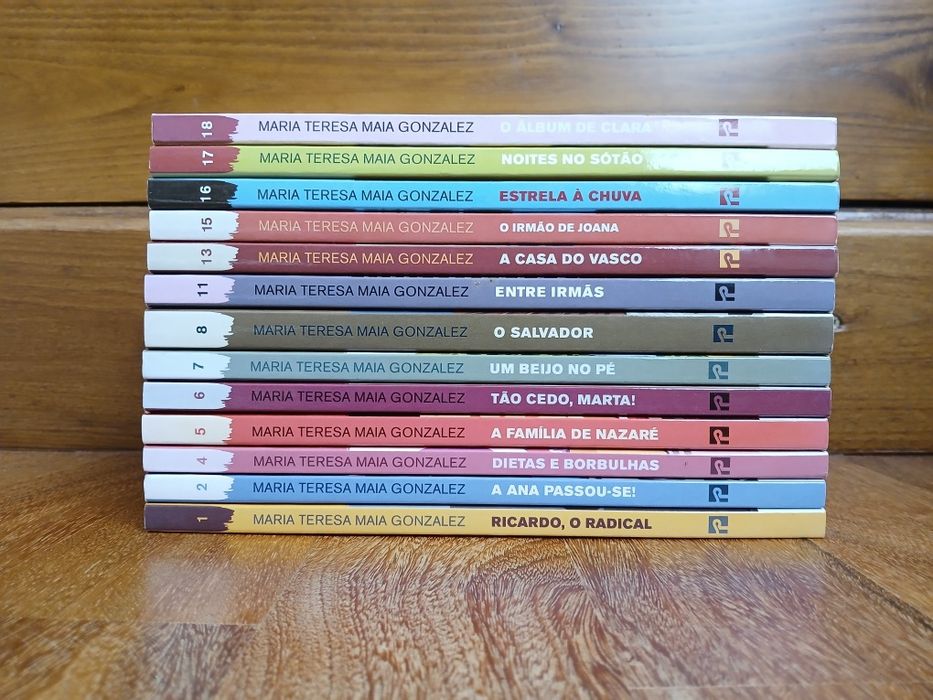 13 Livros Maria Teresa Gonzalez, coleção adolescente, Ler+