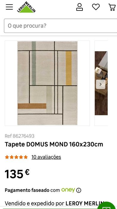 Tapete Domus 160×230 Novo