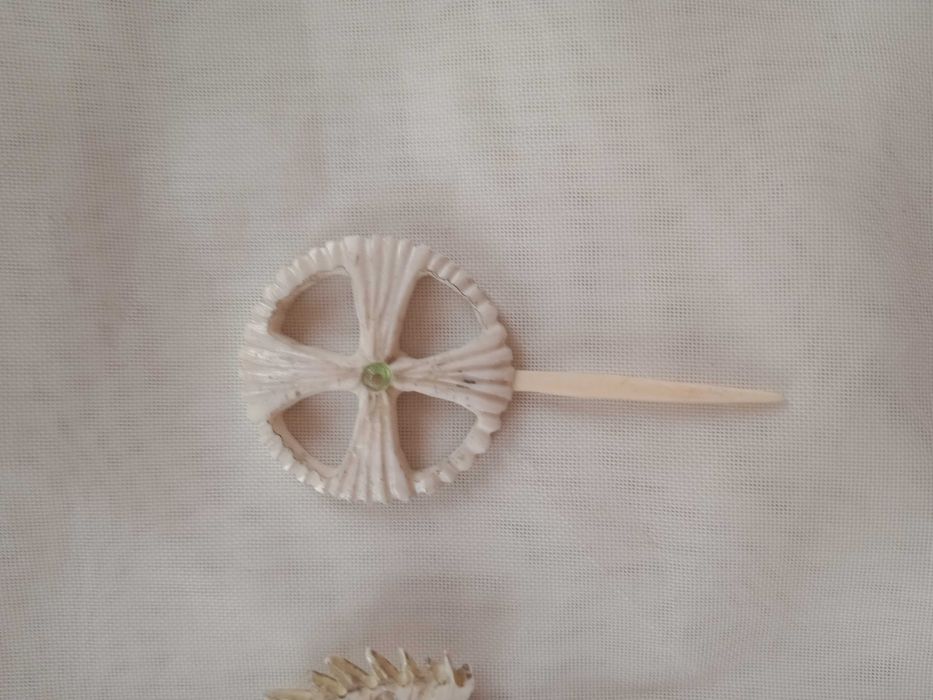 Dois antigos resplendores material nobre santos imagens arte sacra