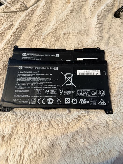 HP RR03XL bateria – 80% / 88% – 2 szt.