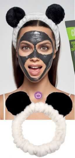 Avon OPASKA do włosów PANDA. Nowa 3szt.