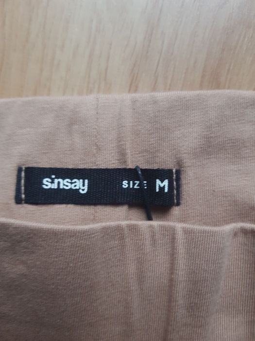Nowe bawełniane szorty legginsy, kolarki damskie marki Sinsay roz.S/M