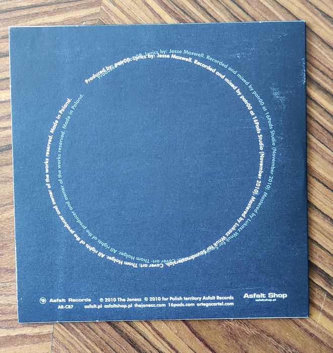 Jonesz Part Time Shine CD