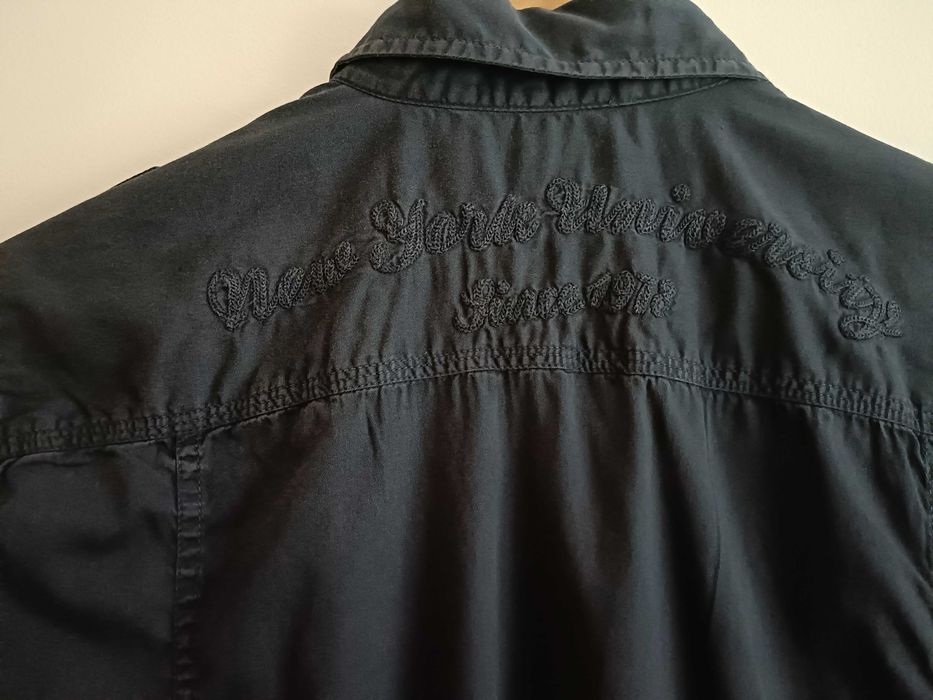 Camisa Azul Escura da Tiffosi