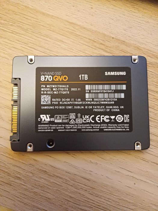 samsung 870QVO 1tb