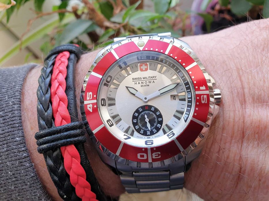 Hanowa Sub Vintage Swiss Military Diver Pilot Jak Glycine Seiko Alpina