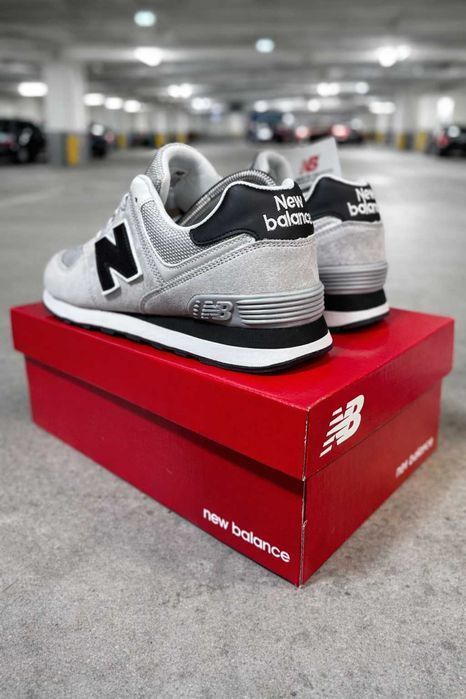 (2231) Кросівки New Balance 574 сірі (41-45) NB nb нб ню беленс